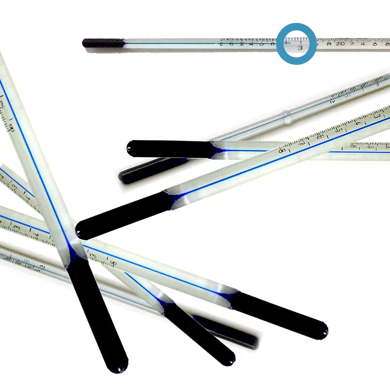 Termometro ASTM & ºF sin mercurio, SAFETYBLUE, KESSLER