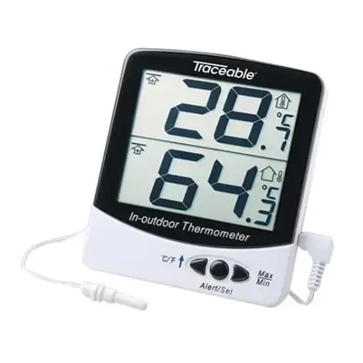 [90000-75] termometro dual digital con pantalla gigante -50ºC/70ºC INT./EXT., Digi-Sense